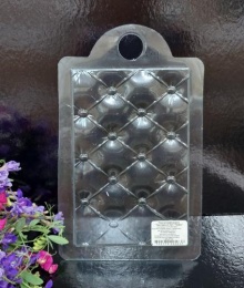 Форма для шоколада Пуфик 9,5*14,5см пластик Форма для шоколада Пуфик 9,5*14,5см пластик