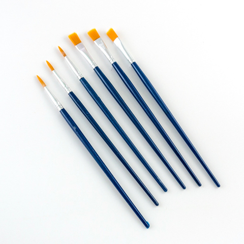 Набор кисточек для росписи десертов, 6шт Набор кисточек для росписи десертов, 6шт