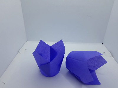 Капсулы тюльпан 50*80мм Фиолетовый, пергамент, 1шт Капсулы тюльпан 50*80мм Фиолетовый, пергамент, 1шт