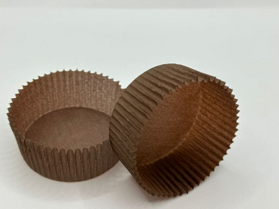 Капсулы бумажные 50*35мм, коричневый, 100шт Капсулы бумажные 50*35мм, коричневый, 100шт