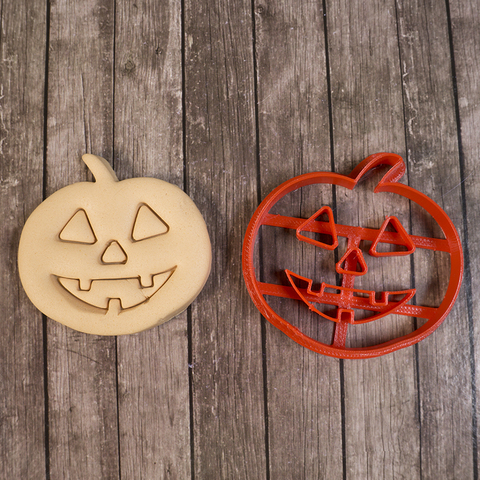 Вырубка с оттиском Тыква Хэллоуин, 11см фото 2 Вырубка с оттиском Тыква Хэллоуин, 11см фото 2