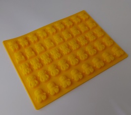 Форма для мармелада Мишки мини 36в1, силикон Форма для мармелада Мишки мини 36в1, силикон