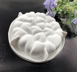 Форма Siliko Сердечки, белый силикон 20,5*4,5см Форма Siliko Сердечки, белый силикон 20,5*4,5см