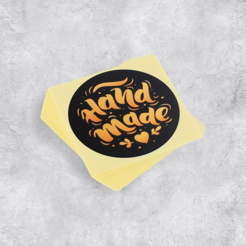 Набор наклеек Hand made 4*4, 50шт фото 2 Набор наклеек Hand made 4*4, 50шт фото 2
