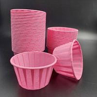 Капсулы с плотным краем 50*40 пергамент розовые 25шт
