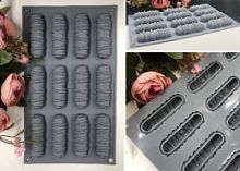 Форма для муссовых Батончик Твикс 23*73*20мм 12в1