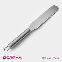 Палетка прямая Доляна, 27×3 см, рабочая часть 15 см