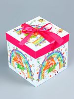 Коробка подарочная Детская» Фея 15×15×15 см