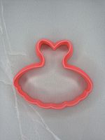 Вырубка Платье Принцессы, 9см