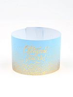 Ободок для кулича с тиснением «Светлой Пасхи», 24×5 см