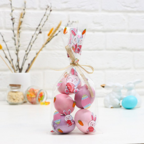 Пакет прозрачный Пасхальный, для кулича и яиц, 13×27см