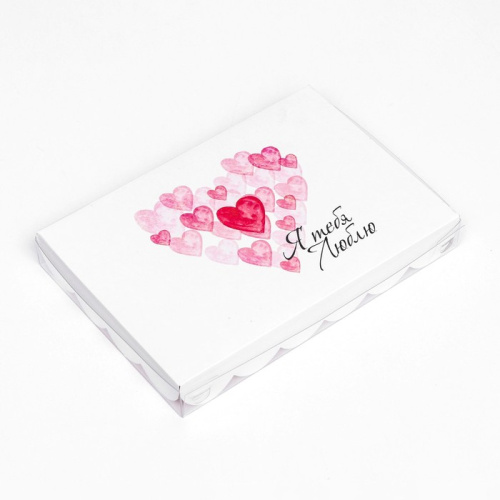 Коробка для печенья, «Люблю» 22×15×3 фото 2