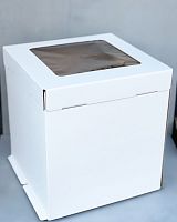 Коробка для торта 40x42x45 см с окном