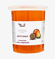 Шарики соковые в сиропе Джус Бабл Манго-Маракуйя, 1кг