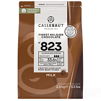 Шоколад Молочный 823 Barry Callebaut 33.6% какао, 2,5кг