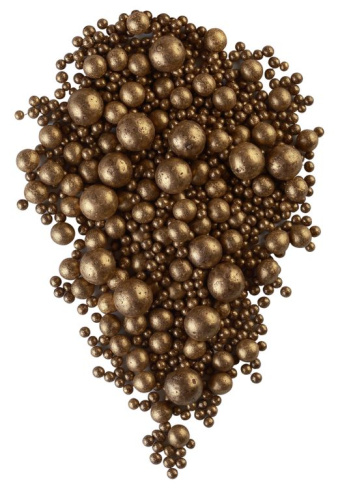 Посыпка воздушный рис в глазури Бронза Микс, 50гр Посыпка воздушный рис в глазури Бронза Микс, 50гр