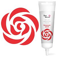 Краситель гелевый Top Decor Красный 100г