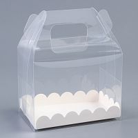 Коробка для рулета 13×8×10 см белая
