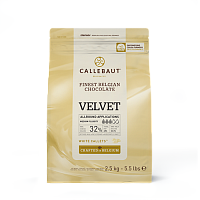 Шоколад белый 32% VELVET Barry Callebaut 2,5 кг