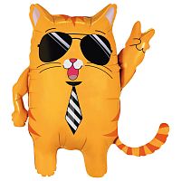 Воздушный шар фольгированный Крутой Кот