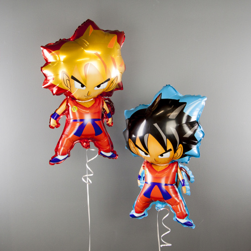 Воздушный шар фольгированный Фигура Ниндзя, Боец Дракона фото 2