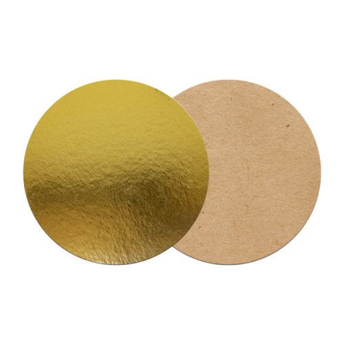 Подложка сольерка 8 см, толщина 0,8мм золото Подложка сольерка 8 см, толщина 0,8мм золото