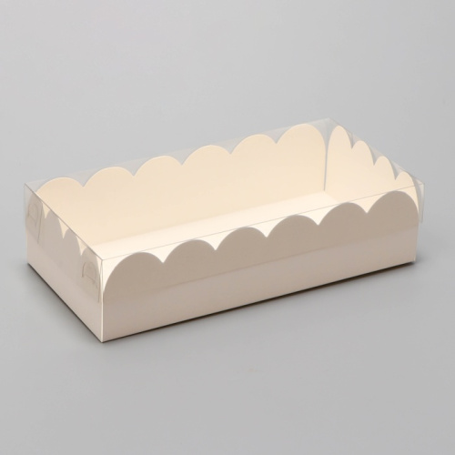 Коробка для печенья, белая, 10 х 20 х 5 см фото 2