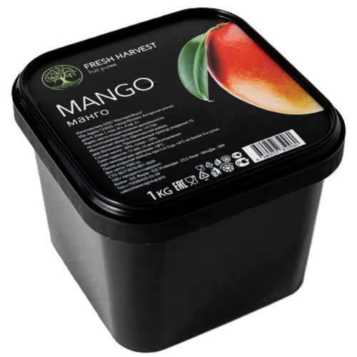 Пюре замороженное Манго Fresh Harvest, 1кг