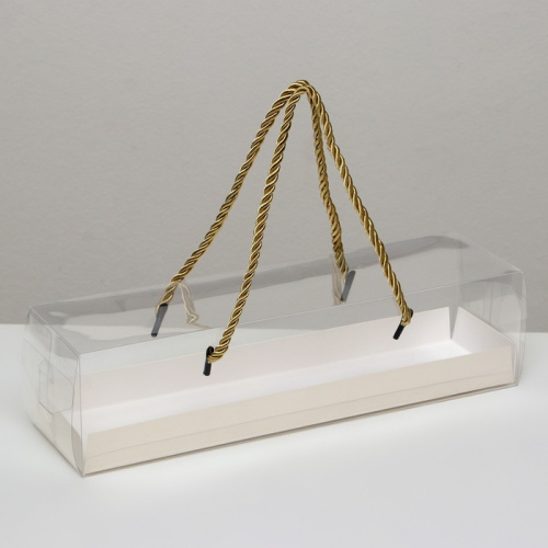 Коробка для рулета 29.5×7.8×7.8 см белая фото 3 Коробка для рулета 29.5×7.8×7.8 см белая фото 3