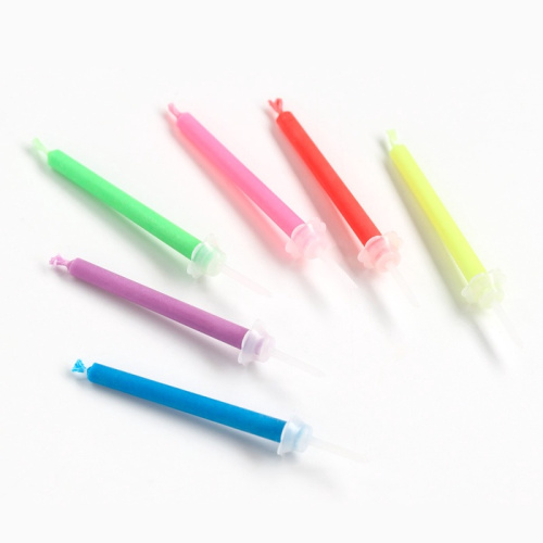 Свечи в торт 6 штук, с цветным пламенем, Коты аристократы фото 2