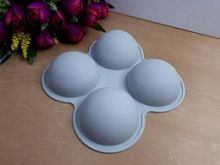 Форма для муссов Полусферы 77мм 4в1, силикон