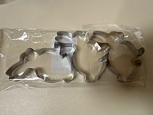 Формы для печенья «Кролики» на пасху, 5.8×7×1.3 см