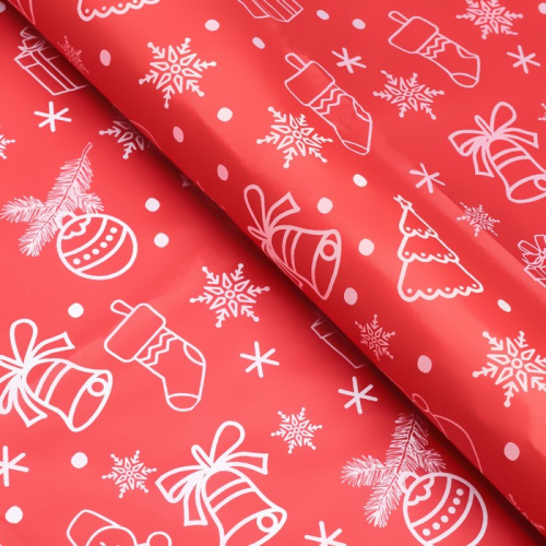 Бумага тишью Новогодний Праздник, 50*66см Бумага тишью Новогодний Праздник, 50*66см