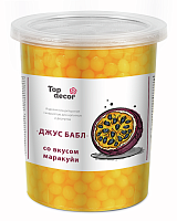 Шарики соковые в сиропе Джус Бабл Маракуйя, 1кг