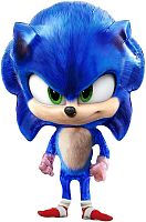 Воздушный шар фольгированный Фигура Соник-Аниме, синий