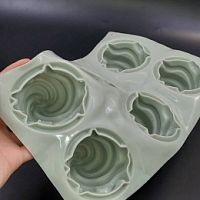 Форма для муссовых Зефир d-7,3см h-6,5см 6в1, силикон