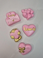 Набор из глазури Любовные истории, 5 шт