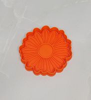 Вырубка с оттиском Ромашка, 9см