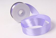 Лента атласная Светло-Сиреневая 2,5см, 22,5 метра