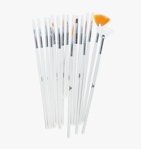 Набор кисточек для росписи десертов, 15шт