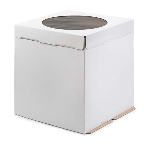 Коробка для торта 30x30x45 крышка-дно, 5 штук Коробка для торта 30x30x45 крышка-дно, 5 штук