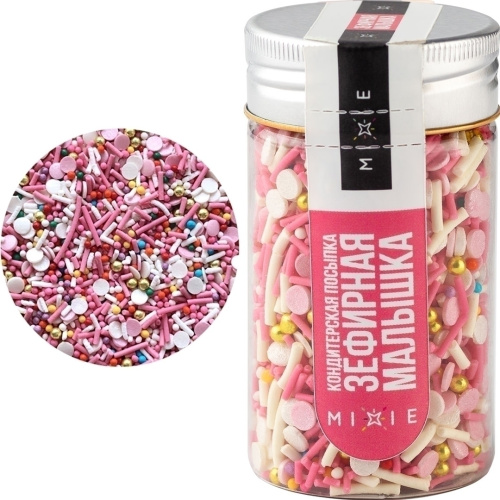 Посыпка Mixie Зефирная малышка 50гр фото 2
