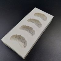 Молд Мандарин долька 4в1, силикон 11*5*2см