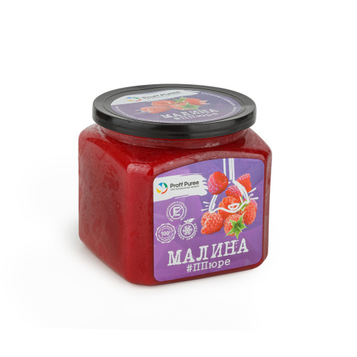 Пюре замороженное Малина Proff Puree, 500гр