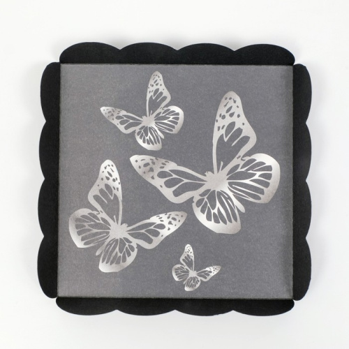 Коробка для печенья, "Нуар", 15 х 15 х 3 см фото 2 Коробка для печенья, "Нуар", 15 х 15 х 3 см фото 2