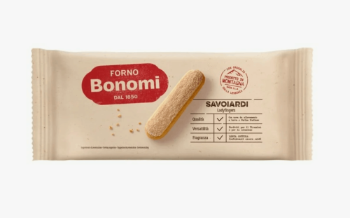 Печенье Савоярди Forno Bonomi, Италия, 200гр, 24 шт — купить в нашем магазине для кондитеров в Москве