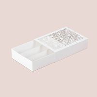 Коробка-пенал Ромашка для макарон в 3 ряда 227*169*55 мм