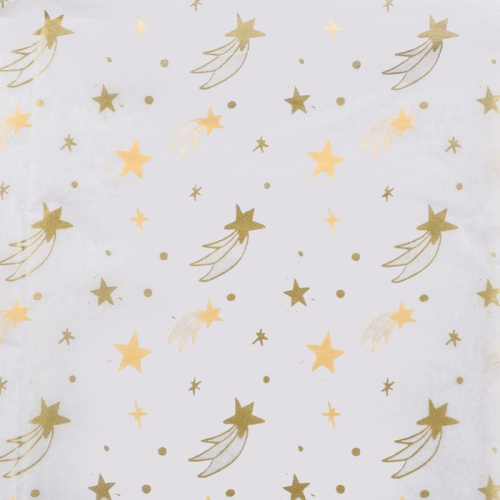 Бумага упаковочная тишью, Полет, 50 х 66 см, 1 лист Бумага упаковочная тишью, Полет, 50 х 66 см, 1 лист