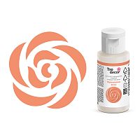 Краситель гелевый жирораст Top Decor Оранжевый 25г