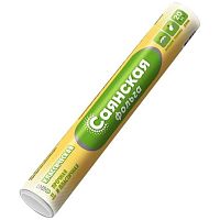 Фольга алюминиевая Саянская 11мкм, 29см, 20 метров